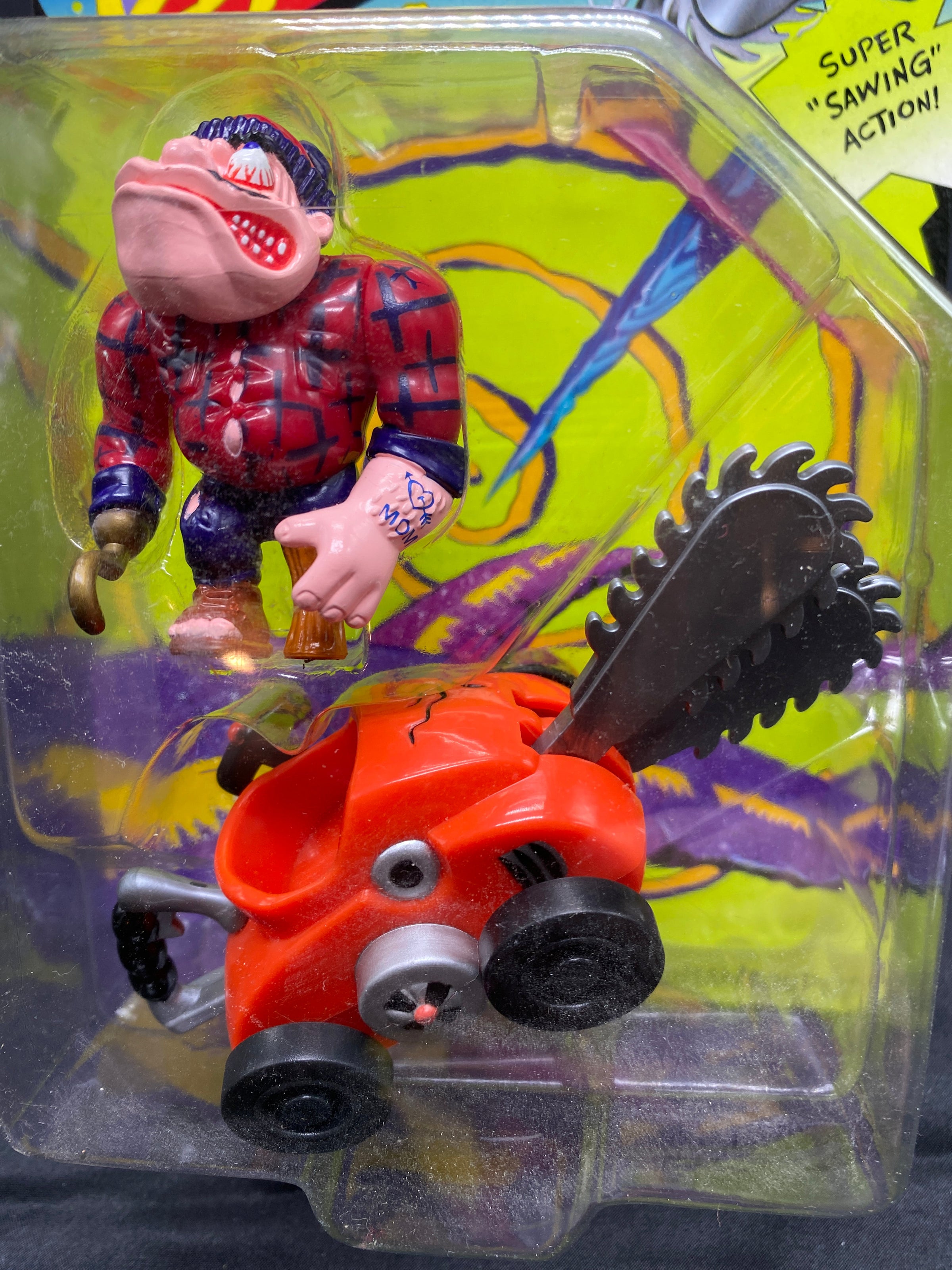 MATTEL HOT WHEELS ZANY ZONE WOODY HACKIT MOC - 1991